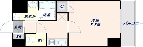 布施駅 徒歩5分 7階の物件間取画像